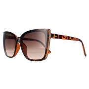 Bruine Resin Zonnebril voor Vrouwen Guess , Brown , Dames