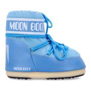 Blauwe Enkellaarzen voor Meisjes Moon Boot , Blue , Dames