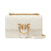 Stijlvolle Handtas voor Vrouwen Pinko , White , Dames