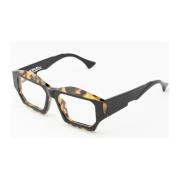 Stijlvolle zonnebril zwart frame Kuboraum , Black , Unisex