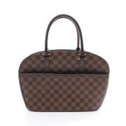 Pre-owned Canvas handbags Louis Vuitton Vintage , Brown , Dames