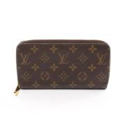 Pre-owned Canvas wallets Louis Vuitton Vintage , Brown , Dames