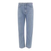 Indigo Denim Straight Leg Jeans Partow , Blue , Dames