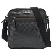 Pre-owned Canvas gucci-bags Gucci Vintage , Black , Heren