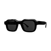 Moderne Zwarte Zonnebril Thierry Lasry , Black , Unisex