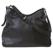 Pre-owned Leather gucci-bags Gucci Vintage , Black , Dames