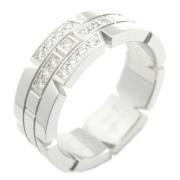 Pre-owned Metal rings Cartier Vintage , Gray , Dames