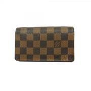 Pre-owned Canvas wallets Louis Vuitton Vintage , Brown , Dames