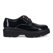 Zwarte Veterschoenen Sangiorgio , Black , Dames