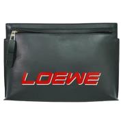 Pre-owned Leather handbags Loewe Pre-owned , Black , Unisex