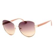 Roze Metalen Zonnebril voor Vrouwen Guess , Pink , Dames