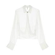 Stijlvolle Shirt voor Mannen Imperial , White , Dames