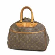 Pre-owned Fabric handbags Louis Vuitton Vintage , Brown , Dames