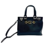 Pre-owned Leather gucci-bags Gucci Vintage , Black , Dames