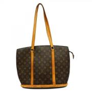 Pre-owned Fabric shoulder-bags Louis Vuitton Vintage , Brown , Dames