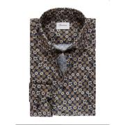 Slimline C75 RM Manchet Shirt Stenströms , Multicolor , Heren