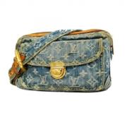 Pre-owned Fabric crossbody-bags Louis Vuitton Vintage , Blue , Dames