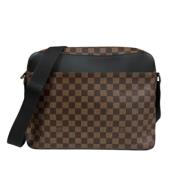 Pre-owned Canvas shoulder-bags Louis Vuitton Vintage , Brown , Dames