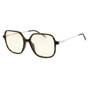 Bruin Acetaat Dames Zonnebril Zadig & Voltaire , Brown , Dames