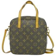 Pre-owned Canvas handbags Louis Vuitton Vintage , Brown , Dames