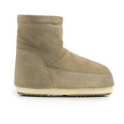 Dames Iconische Lage Sneeuwlaarzen Moon Boot , Beige , Unisex