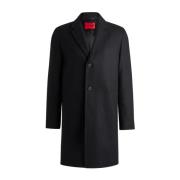 Elegante wollen jas Hugo Boss , Black , Heren