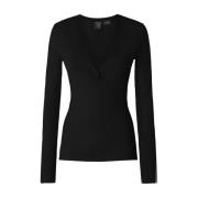 Stijlvolle Gebreide Kleding Collectie Pinko , Black , Dames