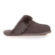 Nubuck Wol Dames Pantoffels UGG , Brown , Dames