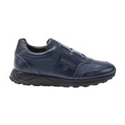 Cuneo Sneaker Sport Napa Kalfsleer +Grained Kalfsleer Testoni , Blue ,...