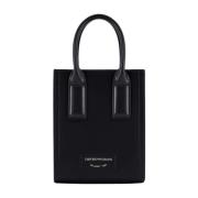 Zwarte handtas met verstelbare band Emporio Armani , Black , Dames