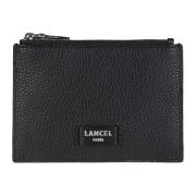 Wallets Cardholders Lancel , Black , Dames