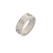 Pre-owned Platinum rings Cartier Vintage , Gray , Dames