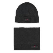 Grijze Beanie Muts van Wolmix Peuterey , Gray , Heren