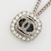 Pre-owned Metal necklaces Chanel Vintage , Gray , Dames