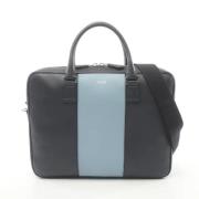 Pre-owned Leather handbags Bally Pre-owned , Blue , Heren