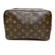 Pre-owned Fabric pouches Louis Vuitton Vintage , Brown , Dames