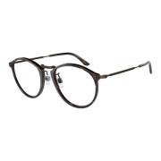 Dark Havana Eyewear Frames AR 318M Giorgio Armani , Brown , Unisex