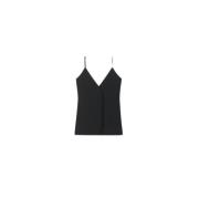 Asymmetrische Strap Top in Zwart Givenchy , Black , Dames