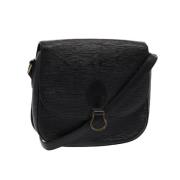 Pre-owned Leather louis-vuitton-bags Louis Vuitton Vintage , Black , D...