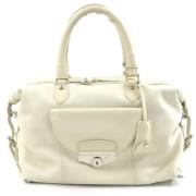 Pre-owned Leather louis-vuitton-bags Louis Vuitton Vintage , Beige , U...