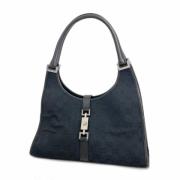 Pre-owned Canvas handbags Gucci Vintage , Black , Dames