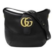 Pre-owned Leather gucci-bags Gucci Vintage , Black , Dames