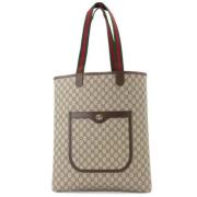 Pre-owned Fabric gucci-bags Gucci Vintage , Beige , Dames