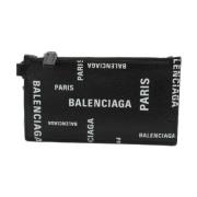 Pre-owned Leather wallets Balenciaga Vintage , Black , Dames