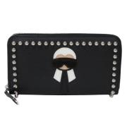 Pre-owned Fabric wallets Fendi Vintage , Black , Dames