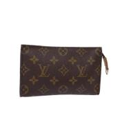 Pre-owned Canvas louis-vuitton-bags Louis Vuitton Vintage , Brown , Da...