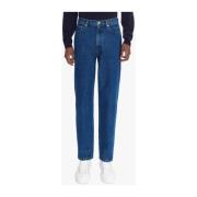 Klassieke Denim Jeans A.p.c. , Blue , Heren