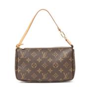 Pre-owned Canvas louis-vuitton-bags Louis Vuitton Vintage , Brown , Da...