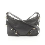 Pre-owned Leather shoulder-bags Givenchy Pre-owned , Black , Dames