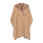 Kameelbruine Capejas met Grote Capuchon PS By Paul Smith , Brown , Dam...